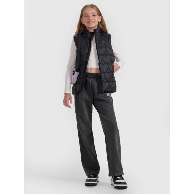 3. Mädchen-Daunenweste mit Synthetikfüllung 4F 4FJRAW25TVJAF323-20S