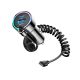 3. Joyroom JR-CL07 72W 3-in-1 Autoladegerät mit 1,6 m USB-C-Kabel – Schwarz