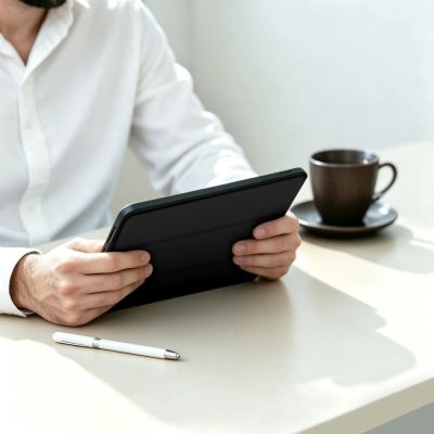 8. Tech-Protect SmartCase Stifthülle für Xiaomi Redmi Pad 2 9,7" - Schwarz