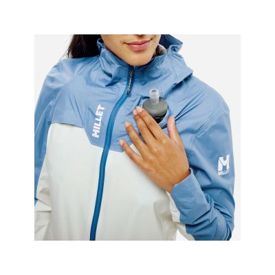 7. MILLET Intense Pro 2,5L Jacke W Damenjacke Blau Weiß