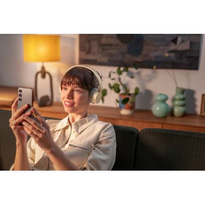 3. Philips TAH3209BG/00 Kopfhörer/Headset Kabelloses Kopfbügel-Headset Anrufe/Musik Bluetooth Beige