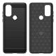 5. Carbon Case Flexible Schutzhülle Motorola Moto G Play 2022 schwarz