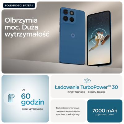 6. Motorola Moto G57 5G Power 12/256GB Grün