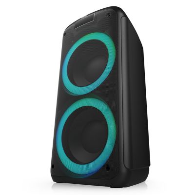 4. Niceboy PARTY Boss 2 (200W) Tragbarer Mono-Lautsprecher Schwarz