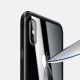 13. Wozinsky Full Magnetic Case 360 Magnetic Case Vorder- und Rückseite mit integriertem Glas Vivo X60 Schwarz-Transparent