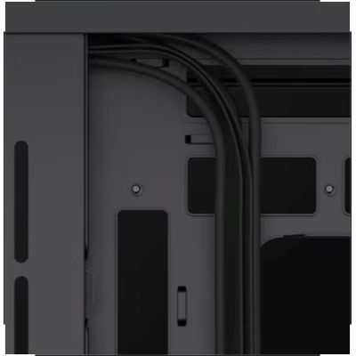 4. Corsair 3500X RSR ARGB Midi-Tower-Gehäuse mit Seitenwand aus gehärtetem Glas, Schwarz