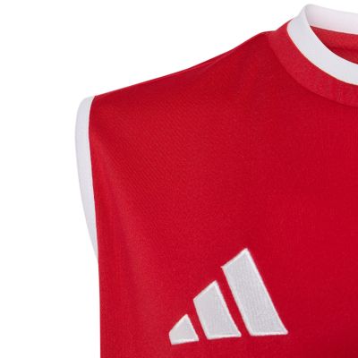 3. Rotes adidas Entrada 26 Sleeveless Jersey Kindertrikot KB3937