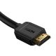 5. Baseus-Kabel HDMI 2.0-Kabel 4K 60 Hz 3D HDR 18 Gbps 1 m schwarz (CAKGQ-A01)
