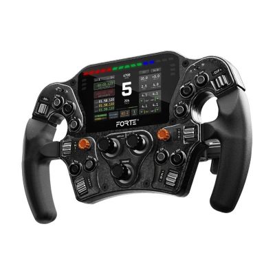 Asetek SimSports Forte Formula Pro Button Box, 4,3 Zoll LCD, aRGB -