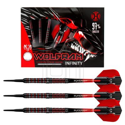 8. Harrows Wolfram Infinity Darts 97% Softip HS-TNK-000013388