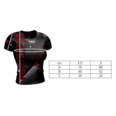 2. MFC "MSTRS-BLACK" Damen Trainings-T-Shirt