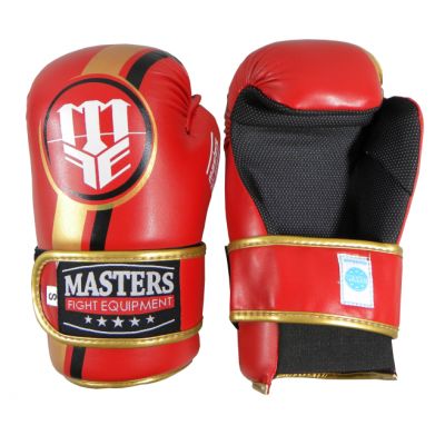 25. ROSM-MASTERS Offene Handschuhe (WAKO-GENEHMIGT) 01559-02M