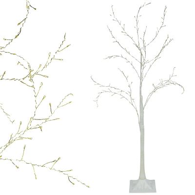 2. DEKORATIVER BAUM 240 LED 180 CM WEISS
