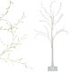 2. DEKORATIVER BAUM 240 LED 180 CM WEISS