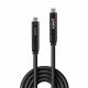 3. Lindy 43398 USB-Kabel USB 3.2 Gen 1 (3.1 Gen 1) 10 m USB-C 5 Gbit/s 60 W Schwarz