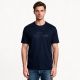 Paul&Shark Herren-T-Shirt aus Baumwolle und Lyocell, Marineblau, 26411007-13