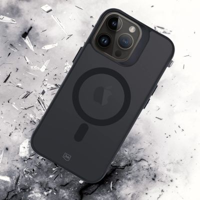 21. 3mk Smoke MagCase Hülle mit MagSafe für iPhone 14 Pro – durchscheinend