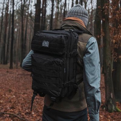 21. Offlander Survival 43L Wanderrucksack OFF_CACC_07BK