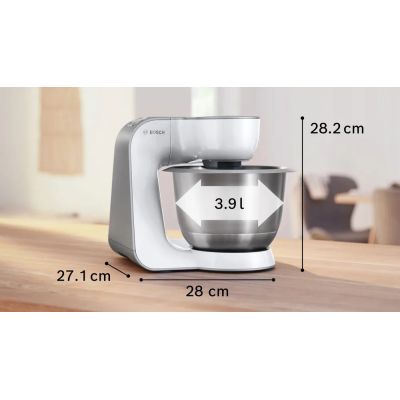 3. Bosch 4 MUM58200 1000W Küchenmaschine | Weiß