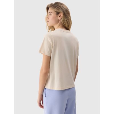 5. Damen T-Shirt 4F aus Bio-Baumwolle