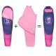 7. Schlafsack Trollkids Femund 3-in-1 malvenrosa/lila blau/Wildrose (695-242)