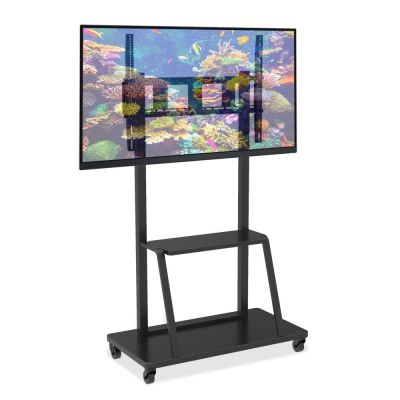 14. TECHLY MOBILER TV-STÄNDER LED/LCD/PDP 55-100 ZOLL 150 KG MIT ABSTELLPLATTE ICA-TR30