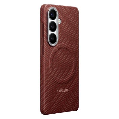 3. Carbon Magnet Case für Samsung Galaxy S26 S942, Korallenrot EF-KS942SREGWW