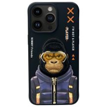 Nimmy Cool&Cute 2.0 Monkey Case für iPhone 15 Pro - Schwarz