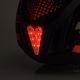 9. Meteor Lupus S Integral-Fahrradhelm 48-52 cm Schwarz/Rot
