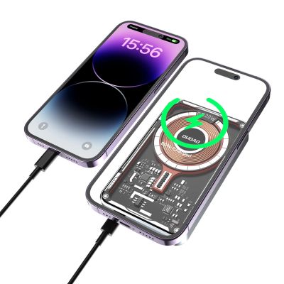 13. Dudao TGK1 Powerbank mit MagSafe kabellosem Ladegerät 20W 10000mAh schwarz (TGK1-black)