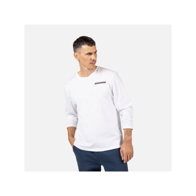 ROSSIGNOL Herren Langarmshirt Weiß