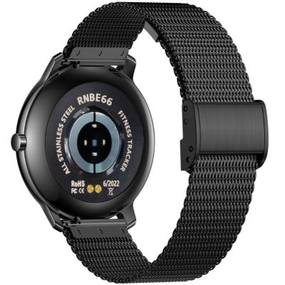 4. Damen-Smartwatch RUBICON RNBE66 Schwarz SMARUB124