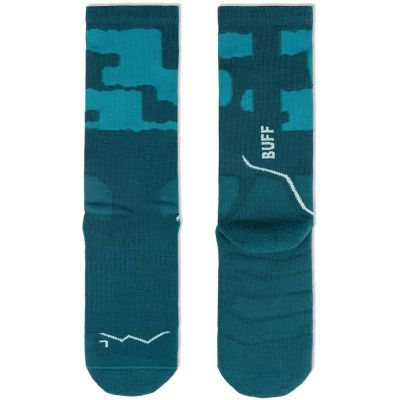 Buff MERINO MW CREW SOCKS MWC2 TEAL S 45/47 socks