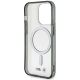 7. Hülle BMW BMHMP14XHCRS iPhone 14 Pro Max 6.7" transparente Hartschale Silberring MagSafe