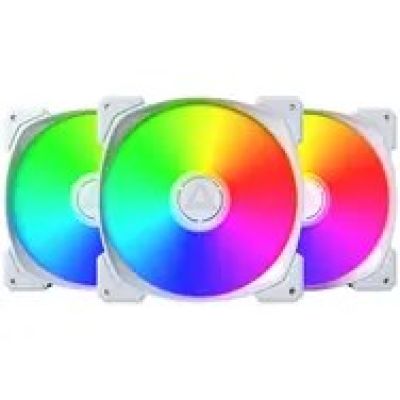 MONTECH HP140 ARGB PWM Lüfter 140x140x25 weiß 3 Stück (HP140 ARGB PWM (W) 3 IN 1)