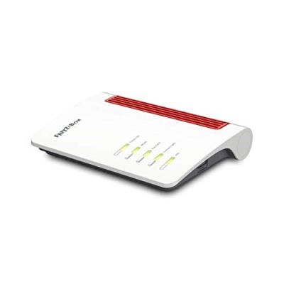 4. FRITZ!Box 7530 AX WLAN-Router Gigabit Ethernet Dualband (2,4 GHz/5 GHz) Grau, Rot, Weiß
