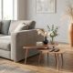 6. Set aus 2 Beistelltischen für das Wohnzimmer, MDF-Holz