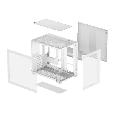 22. DeepCool CG530 weißes Gehäuse