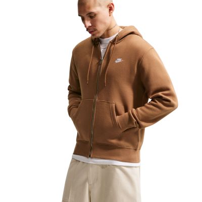5. Nike Club BB FZ Hoodie Herren Hellbraun FN3861 270