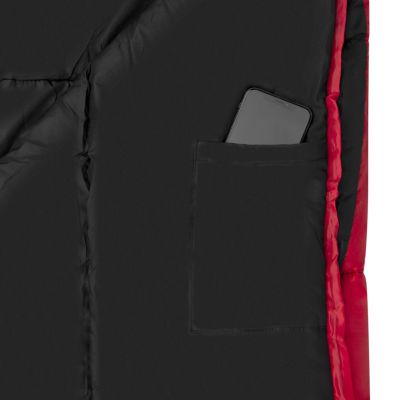6. NILS CAMP NC2012 Schlafsack schwarz und rot