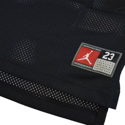 4. Air Jordan Junior Michael Jordan 23 Kinder-Basketballtrikot Schwarz - 95A773-023