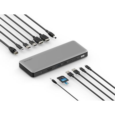 36. Kensington SD5760T – Dockingstation – USB-C / USB 4.0 / Thunderbolt 3 / Thunderbolt 4 – 2 x HDMI, Thunderbolt – Gigabit-Ethernet