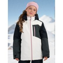 Snowboardjacke für Mädchen mit 10000er Membran, Größe 4F 4FJRAW25TTJAF1060-11S