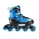 3. NH18192A 4in1 SCHWARZ-BLAU GRÖSSE L (39-43) ROLLSCHUHE MIT HOCKEY-HÜLLE NILS EXTREME
