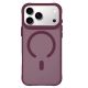2. 3mk Smoke MagCase Hülle für iPhone 18 Pro Max / 17 Pro Max – bordeauxrot