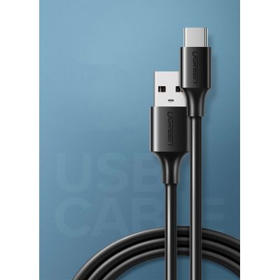 2. Ugreen US287 60117 USB-A/USB-C 3A Kabel 1,5 m – Schwarz