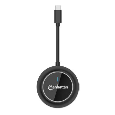 7. Manhattan 208437 AV Extender AV-Transmitter Schwarz