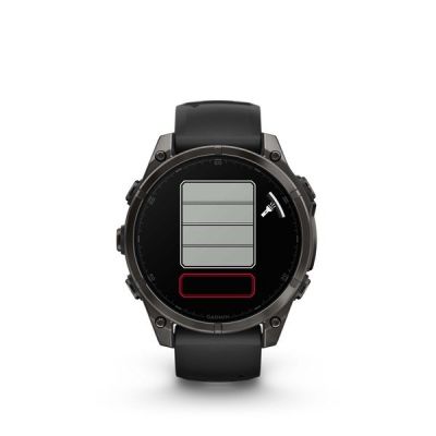 2. Garmin Fenix 8 AMOLED Black Uhr
