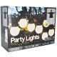 5. Gartengirlande Partybeleuchtung 20 LED G50 Timer kombinierbar