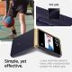 4. Nano Pop Mag MagSafe Hülle für Samsung Galaxy Z Flip 7 – Marineblau und Gelb